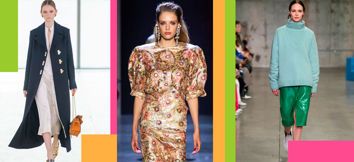 Tory Burch的荷叶领看得我好心动 Tibi的冬日”绿意